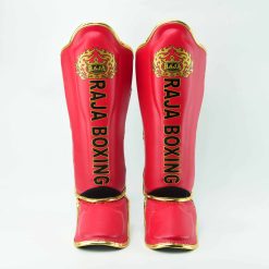 Alternative view of Lightweight Shin Guards LS2 (Red)