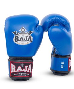 Alternative view of RAJA Boxing V1 Semi Blue Boxing Gloves