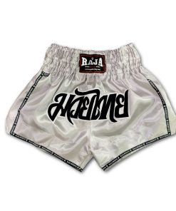 Classic Muay Thai Shorts (Light Gray)