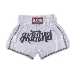 Classic Muay Thai Shorts (Light Gray)