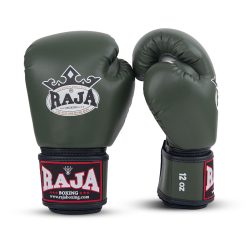 Alternative view of RAJA Boxing V1 Army Green Boxing Gloves