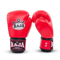 Alternative view of RAJA Boxing V1 Semi Red Boxing Gloves
