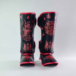 SakYan Fancy Shin Guards (Black)