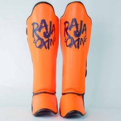 Alternative view of Lightweight Shin Guards V4 (Neon Orange)