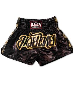 Classic MuayThai Shorts Lai Thai RTB29-5 (Black)
