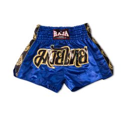 Classic MuayThai Shorts Lai Thai RTB29-5 (Blue)