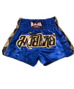 Classic MuayThai Shorts Lai Thai RTB29-5 (Blue)