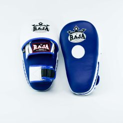 RPM-7B Focus Mitt in curved closed finger (White/Blue)