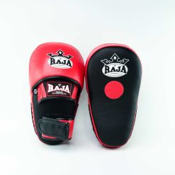 RPM-7A Focus Mitt in curved closed finger (Black/Red)