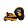 RPM-6A Focus Mitt in curved open finger (Yellow/Black)