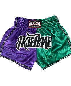 MuayThai Shorts Double Color RTB29-10 (Purple/Green)