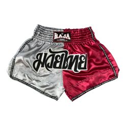 MuayThai Shorts Double Color RTB29-10 (Gray/Red)