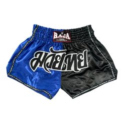 MuayThai Shorts Double Color RTB29-10 (Blue/Black)
