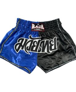 MuayThai Shorts Double Color RTB29-10 (Blue/Black)