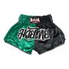 MuayThai Shorts Double Color RTB29-10 (Green/Black)