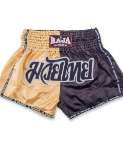 MuayThai Shorts Double Color RTB29-10(Gold/Black)