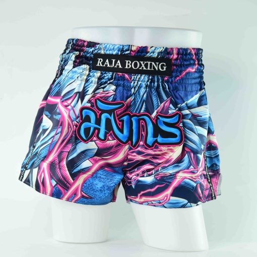 Raja Boxing Muay Thai Shorts The ICONIC "Blue Dragon"
