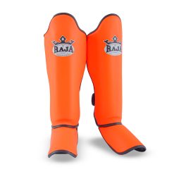 Lightweight Shin Guards (Orange)