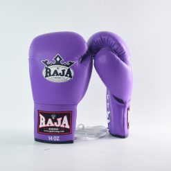 Alternative view of RBGL-1-1 Raja Lace Up Single (Purple)