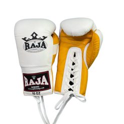RBGL-1-2 Raja Single lace up (White/Orange)