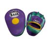 RPM-6A Focus Mitt in curved open finger (Green/Purple/Yellow)