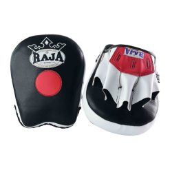 Alternative view of RPM-2 Classic Punch_Mitt_open finger_(Black/White/Red)