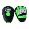 RPM-6A Focus Mitt in curved open finger (Black/Neon green)