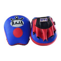 Alternative view of RPM-2 Classic Punch Mitt open finger (Blue/Red)