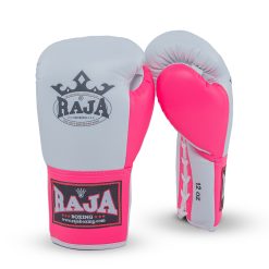 Alternative view of RBGL-1-2 Raja Single lace up (White/Pink)