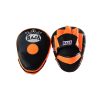 RPM- 6A Focus Mitt in curved open finger (Black/Orange)