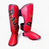 Standard design Shin Guards (Red)
