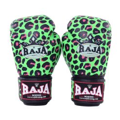 Alternative view of RFBGV-110 Raja Fancy Leopard pattern (Green)