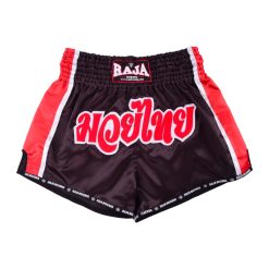 MuayThai Shorts Double Color RTB29-16 (Black/Red)