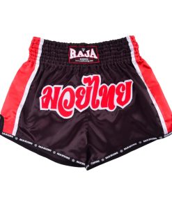 MuayThai Shorts Double Color RTB29-16 (Black/Red)