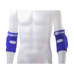 Alternative view of elbow guard (Blue)