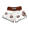 SP67-035 Raja Boxing Muay Thai Shorts Moo Deng (Light brown)