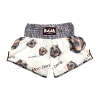 SP67-030 Raja Boxing Muay Thai Shorts Moo Deng (Grey)