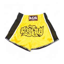 RTB29-17 RAJA MuayThai Shorts (Yellow)