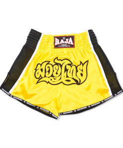 RTB29-17 RAJA MuayThai Shorts (Yellow)