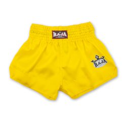 RTB29-11 RAJA MuayThai Shorts (Yellow)