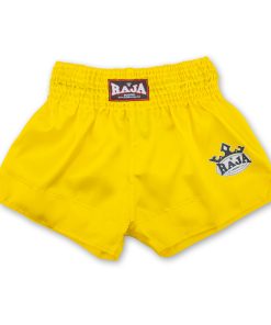RTB29-11 RAJA MuayThai Shorts (Yellow)
