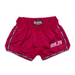 RTB29-2 RAJA MuayThai Shorts (Dark Red)