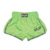 RTB29-2 RAJA MuayThai Shorts (Green Neon)