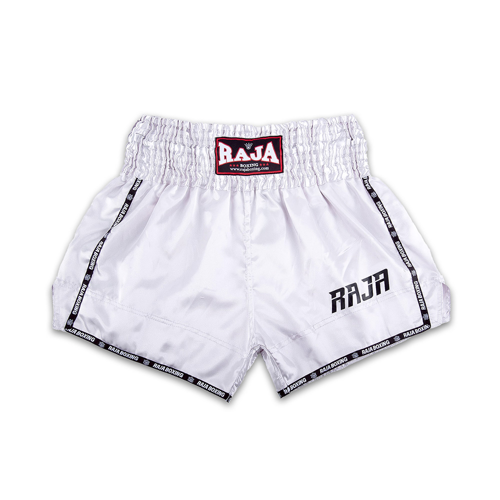 RTB29-2 RAJA MuayThai Shorts (White)