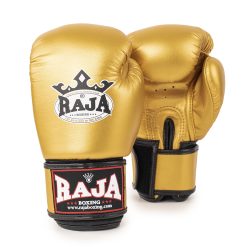 RAJA Metallic Gold Boxing Gloves