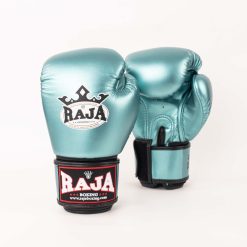 RAJA Metallic Aqua Boxing Gloves