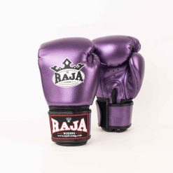RAJA Metallic Purple Boxing Gloves