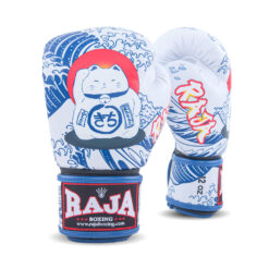 Alternative view of RAJA Boxing Gloves – Lucky Cat White Edition