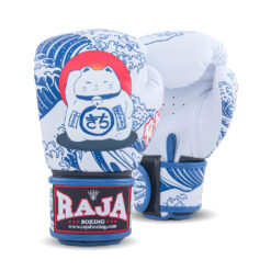 RAJA Boxing Gloves – Lucky Cat White Edition